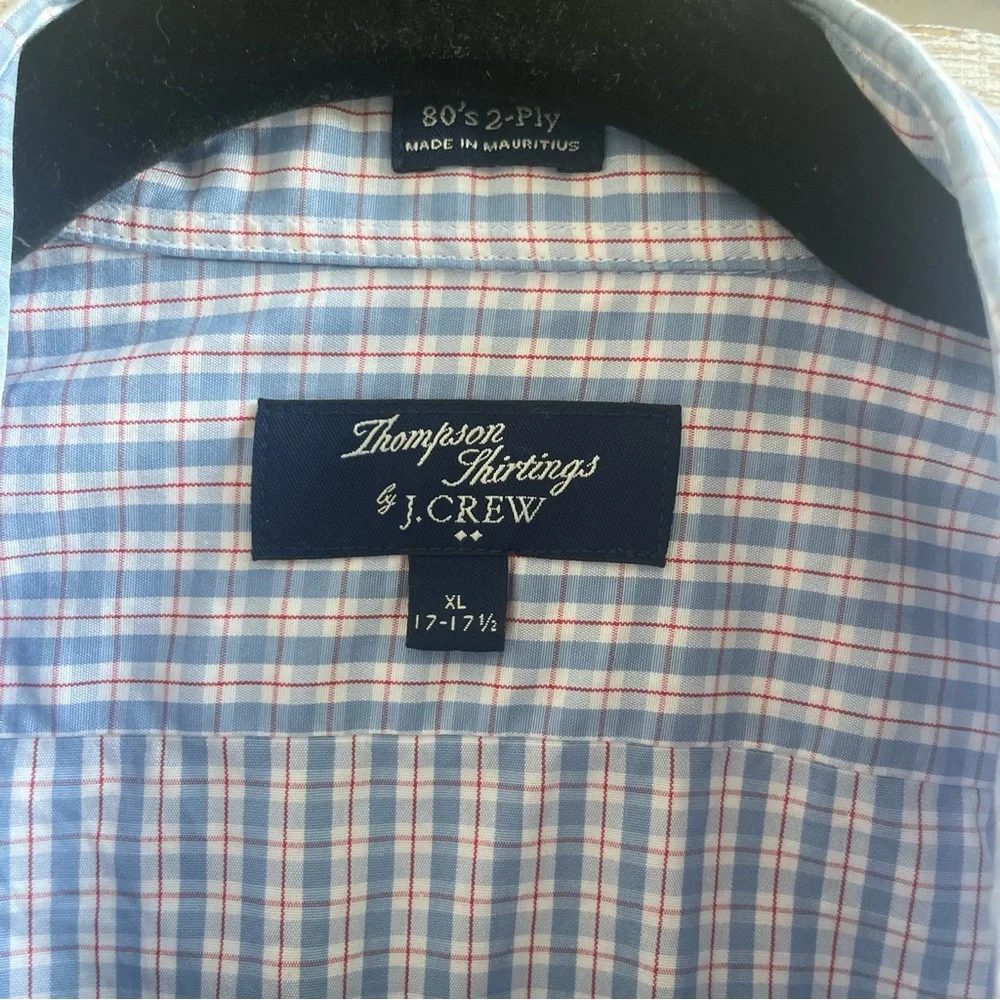 J Crew‎ Thomson shirtings xl 17 17 1/2 button down